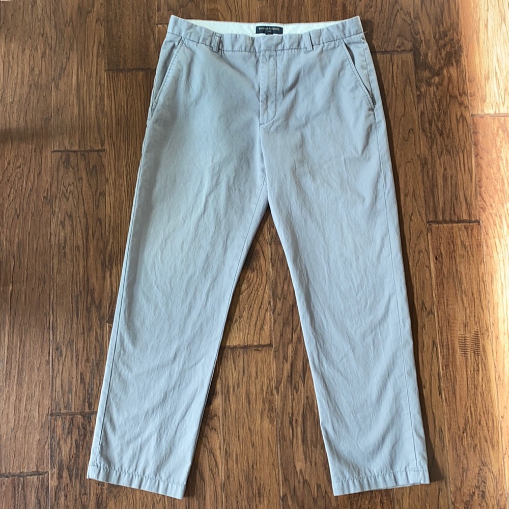 Men’s 38 Banana Republic grey khaki